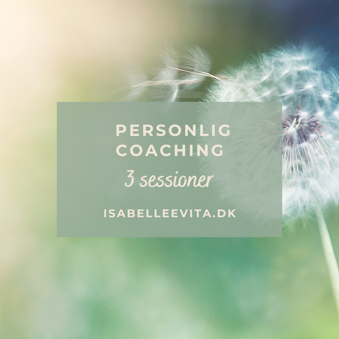 PERSONLIGT COACHING-FORLØB - 3 SESSIONER