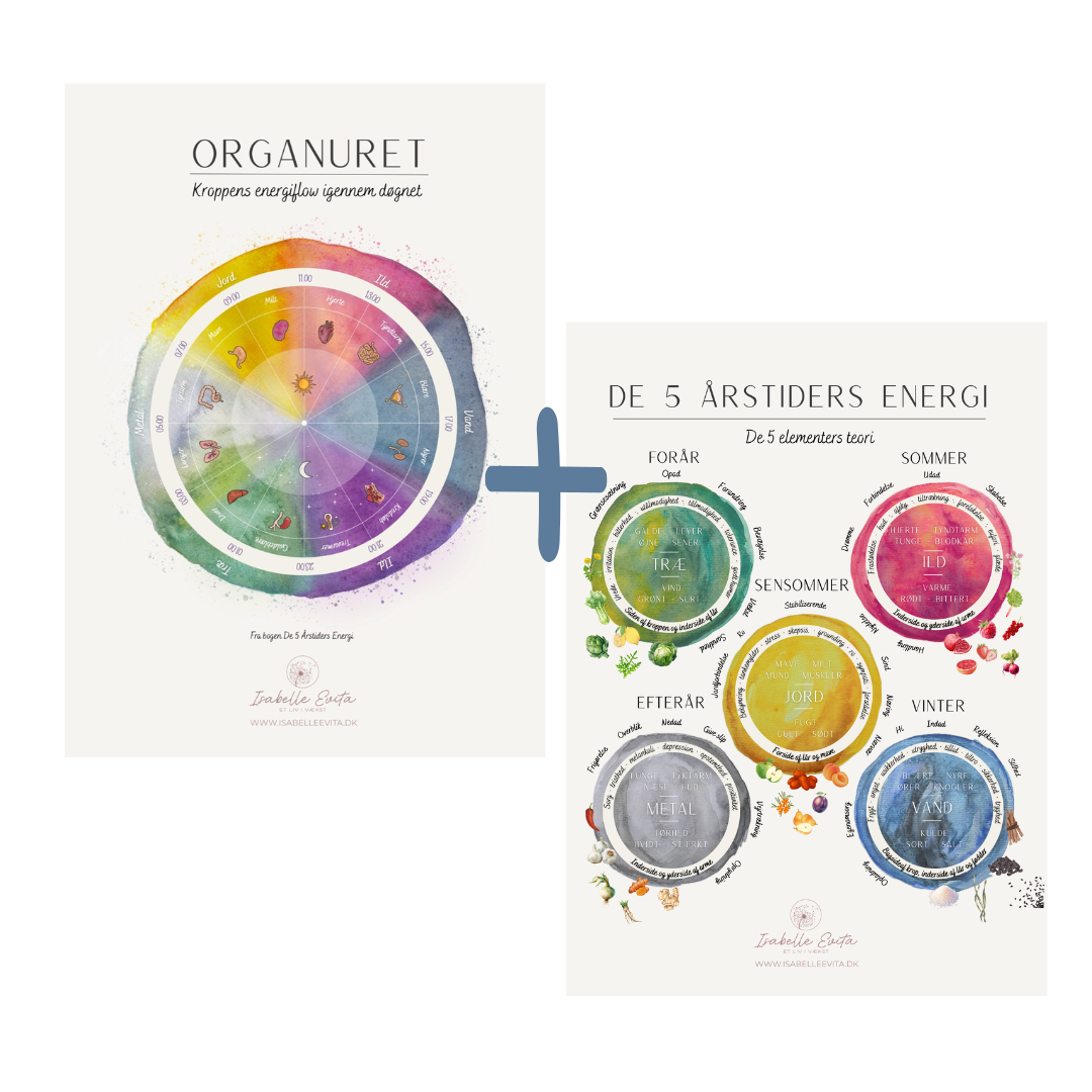 2 Plakater: Organuret + De 5 Årstiders energi