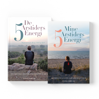 Bog-pakke: Mine 5 Årstiders Energi: Årstidsdagbogen + De 5 Årstiders Energi