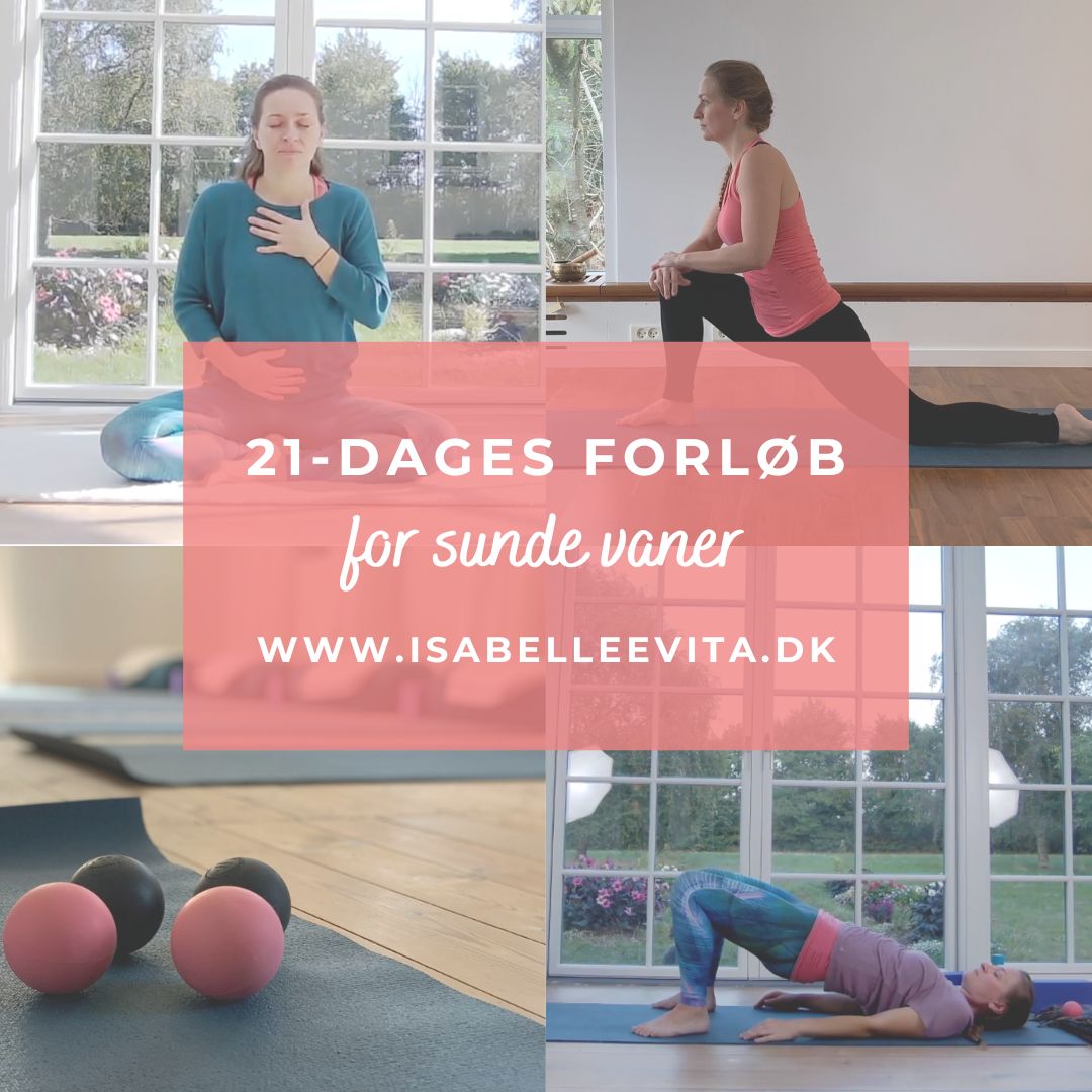 21-dages forløb med YOGA OG SUNDE VANER - Ubegrænset adgang